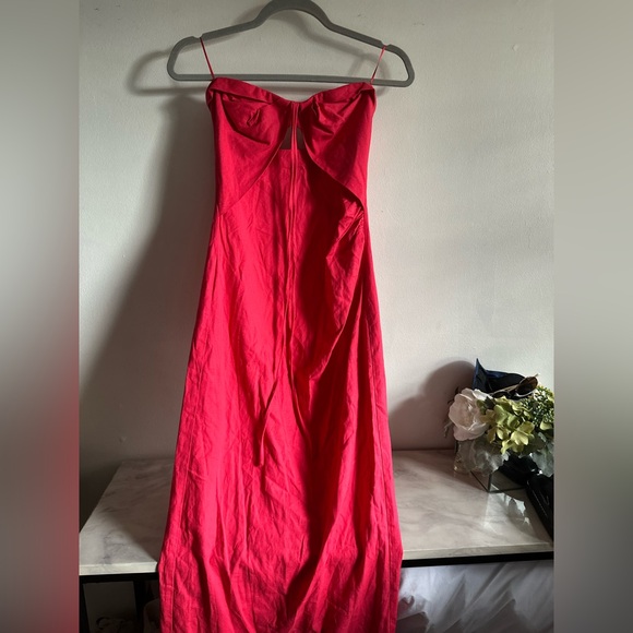 Elegant Red Evening Dress bloggers favorite - Picture 1 of 4